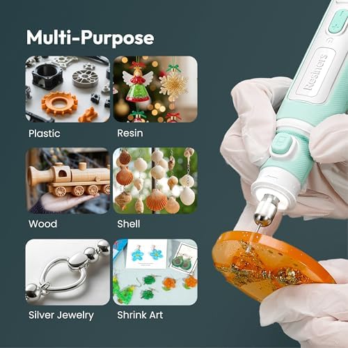 Resiners Cordless Rotary Tool Kit for Resin Molding, Plastic, Wooden Crafts - Image 3