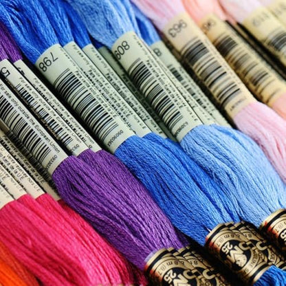 12 Skeins 105 Yards Variegated Rainbow Embroidery Floss for Craft - Image 4
