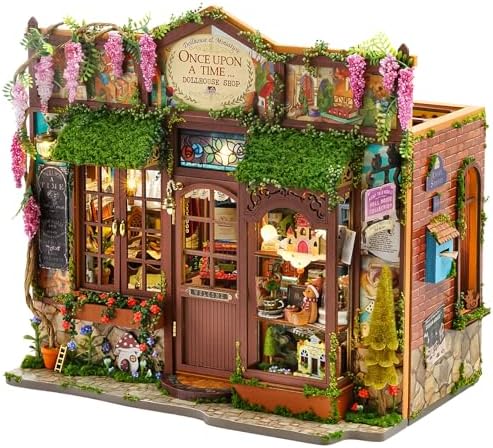 Roroom DIY Miniature House Kit, Fairy-Tale Curio Shop Dollhouse Kit by Roroom