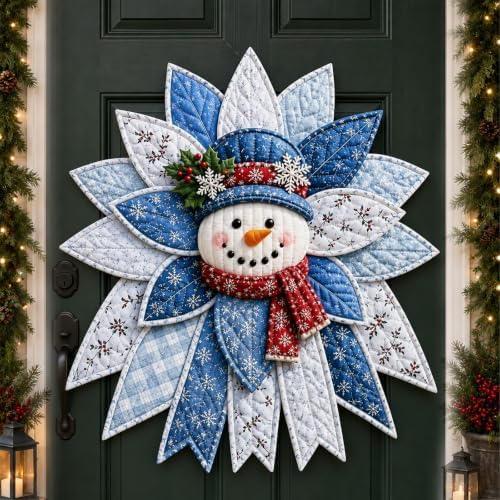 Daily Partner Quilted Christmas Door Hanging DIY Sewing Kit (G) by DailyPartner