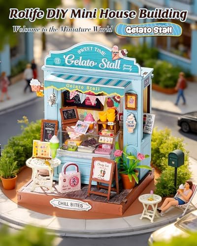 Rolife Summer Ice-Cream DIY Miniature House Kit - Image 2