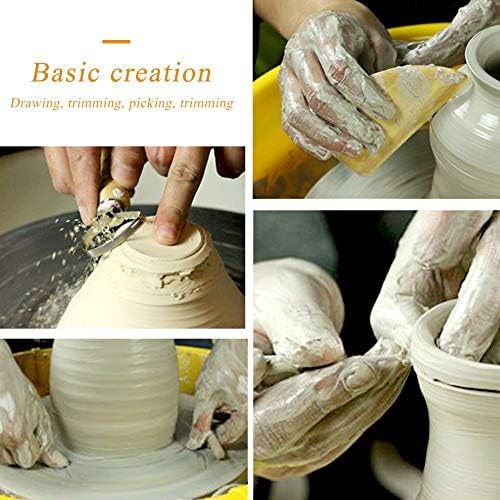 8 Pieces Pottery Tools, Clay Tools, Cay Sculpting Tool - Image 3