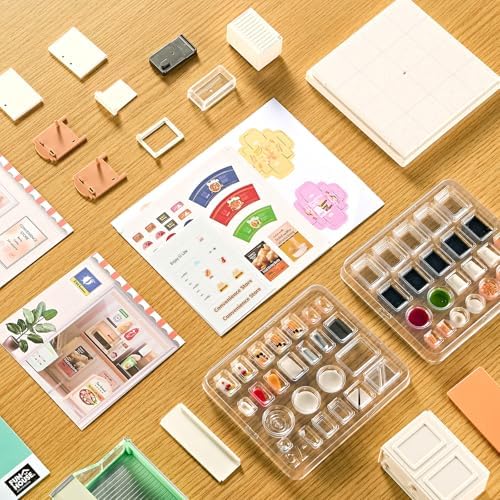 Miniature Convenience Store House DIY Kit, Mini Shop Scene - Image 6