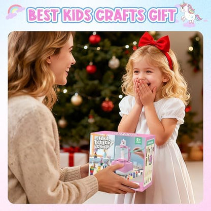 Mini Pottery Wheel for Kids - Pottery Painting Craft Kit with 2.3in Turntable, Clay, Flowers, Mess Free Arts and Crafts for Kid Ages 8-12, Birthday Christmas Gift Toy for Girls Ages 6-12+, Pink - Image 6