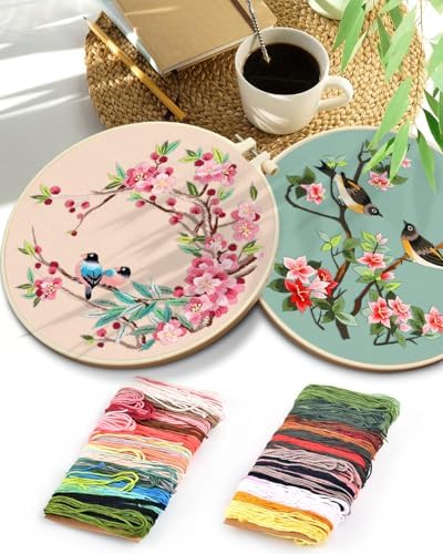 TINDTOP Embroidery Kit for Adult, Owl Embroidery Kit for Beginners - Image 7