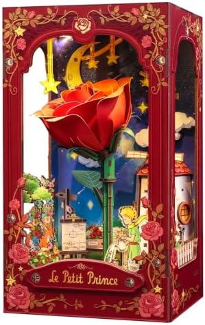 CUTEBEE The Little Prince Book Nook Kit DIY Miniature House for Adults by CUTEBEE
