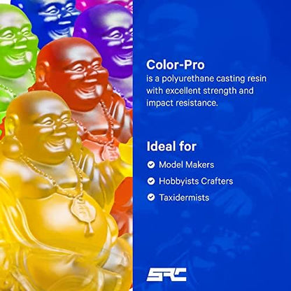 SRC Color-Pro 1 Gallon, Semi-Clear Polyurethane Casting Resin - Image 3