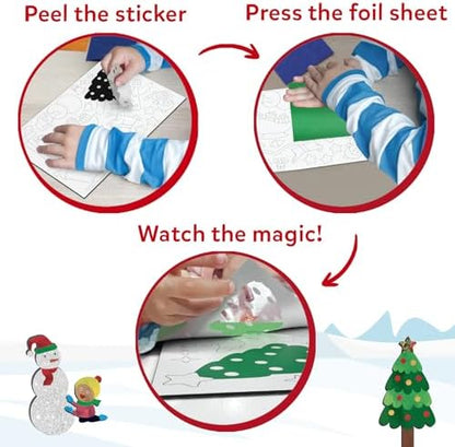 Skillmatics Foil Fun Christmas Holiday Magic, Gifts for Boys & Girls - Image 5