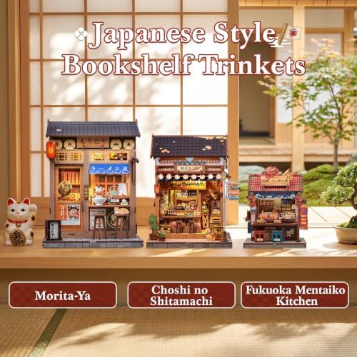 Fsolis DIY Miniature House Kit - Japanese 3D Wooden Puzzles - Image 5