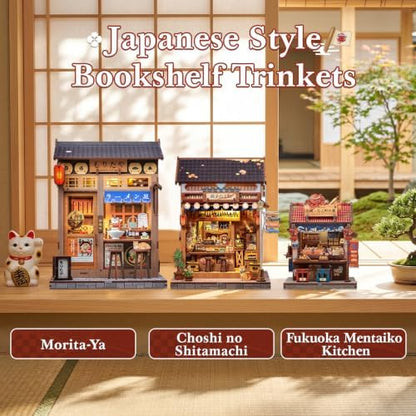 Fsolis DIY Miniature House Kit - Japanese 3D Wooden Puzzles - Image 5