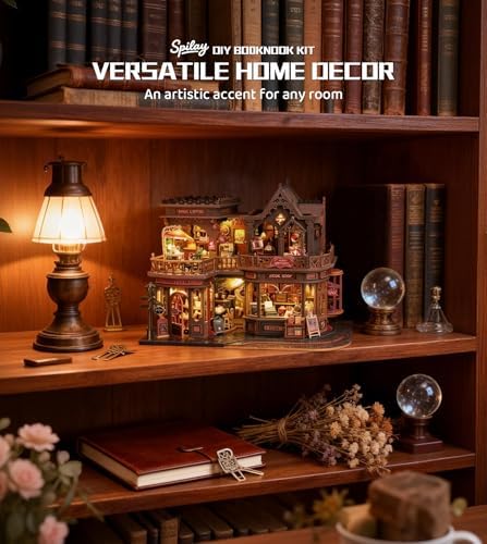 Spilay DIY Miniature House Kit for Adults, Miniature Dollhouse Kit - Image 4