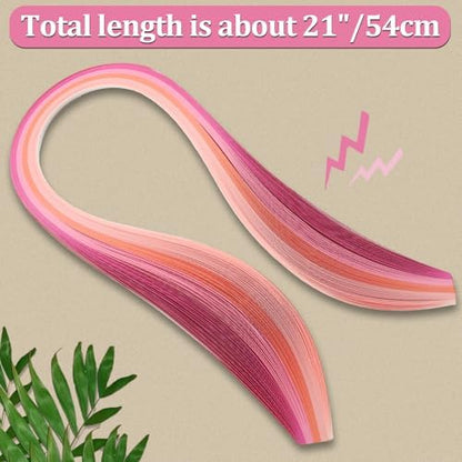 Zorfeter 9 Sets Multi-Color Quilling Paper Strips Kits - Image 5