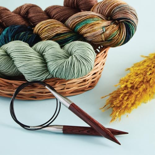 KnitPro Dreamz Fixed Circular Needles 40" (100cm) | US Size 0 (2mm) - Image 6