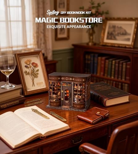 Spilay DIY Miniature House Kit for Adults, Miniature Dollhouse Building Kit - Image 3