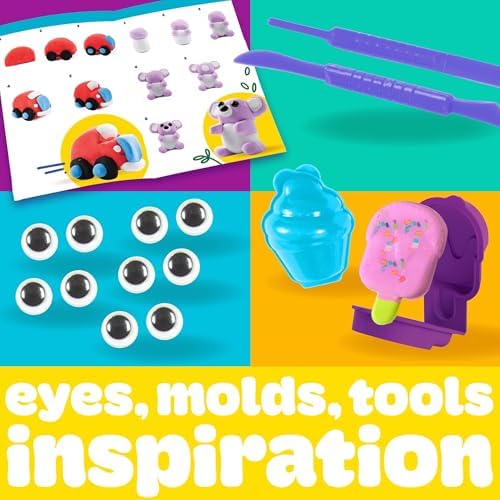 Play-Doh Air Dry Clay Variety Pack, Scented Air Dry Clay for Kids, Modeling Clay for Kids, Arts & Crafts Gift, Craft Supplies, Molding & Sculpting Clay - Image 6