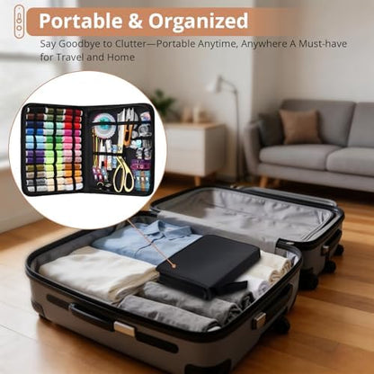 KAMTOP 191 PCS Sewing Kit for Adults with 43 Thread Colors for Repairs - Image 6