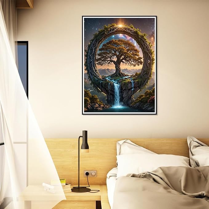 Xylogist Tree of Life Diamond Art Kits for Adults 12X16Inch - Image 3
