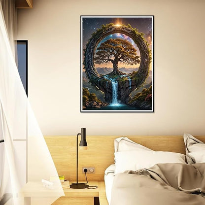 Xylogist Tree of Life Diamond Art Kits for Adults 12X16Inch - Image 3