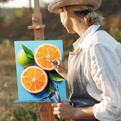 Cholemy 36 Pcs Paint and Sip Kit Gift for Adults 8''x10'',Colorful Fruits - Image 6
