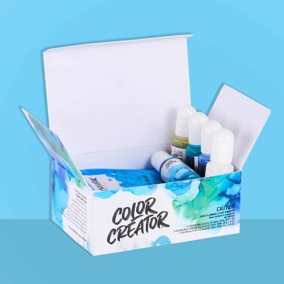 Alumilite Color Creator Pacific Gift Pack, Mica Powder, 12-Color Pack - Image 3