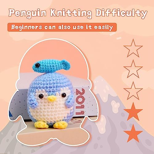IMZAY Crochet Kit for Beginners Crochet Kits Beginner Animal Crochet Kit - Image 5