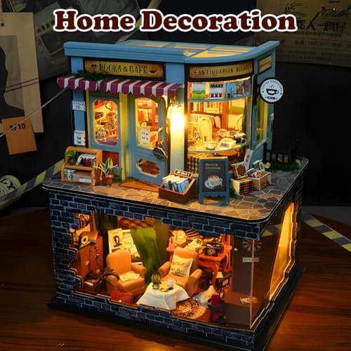 DIY Miniature House Kit, Mini House Building kit for Adults, Detective Agency - Image 6