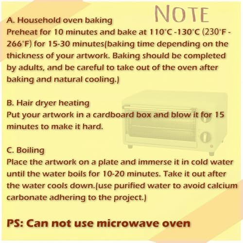 ReArt Oven Bake Polymer Clay White, Non Toxic 4.4Lbs Great for Modeling, Sculpting, Holiday, DIY Jewelry Making Projects. Great for All Skill Levels (White) - Image 6