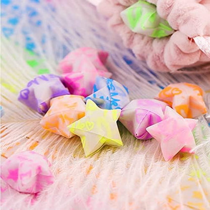 Luminous Origami Stars Papers Package DIY Paper Glitter Origami Stars, Glows in The Dark Stars Folding Paper, 600 Sheets, 20 Colors(20 Luminous Colors) - Image 6
