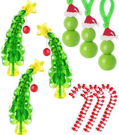 GYGOT Christmas Crafts for Adults,30 Sets Christmas Beaded Ornament Kit by RINOLY