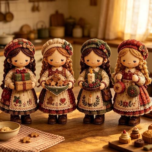 Patch Work DIY Kit - Beginner Sewing Set for Handmade Doll Decor - Image 4