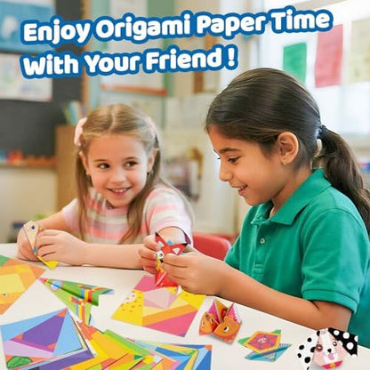 hapray Origami Kit for Kids 5-12, 152 Origami Paper Kit with Origami Book - Image 6