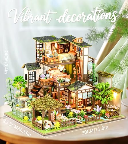 Spilay DIY Miniature House Kit for Adults, Miniature Dollhouse Building Kit - Image 6