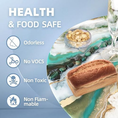 TAKIMO 2 Gal Crystal Clear Epoxy Resin Kit, 1:1 Self-Leveling, Bubble Free - Image 5