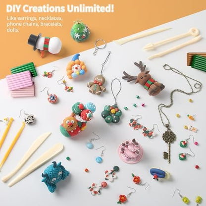 Aestd-ST Polymer Clay 72 Colors, Oven Bake Modeling Clay for Kids & Artists - Image 5