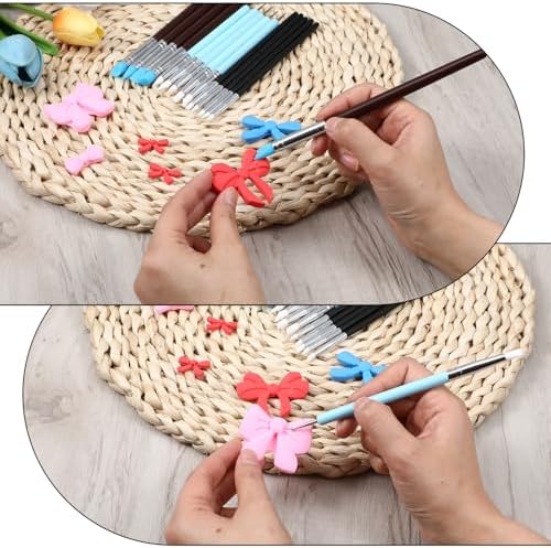 15 Pcs Silicone Sculpting Tools, Silicone Clay Sculpting Tools, Pottery Tools, Modeling Dotting Tools, Clay Shaping Modeling Wipe Out Tools, Embossing Tool for DIY Handicraft - Image 4