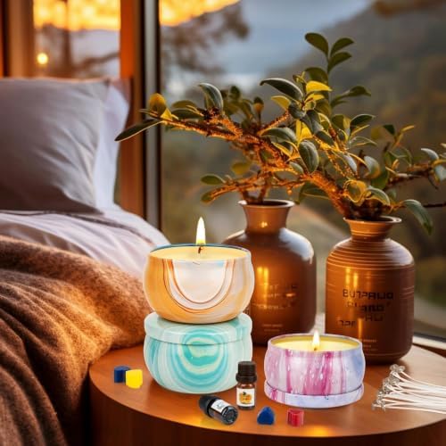 OFUN Candle Making Kit for Adults, DIY Candle Making Supplies for Beginner, Christmas DIY Gifts, Candle Making Kits for Adults - Includes Beeswax, Essential Oils, Dyes, and More, Crafts for Adult - Image 4