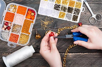 Paxcoo 2400Pcs Earring Making Supplies Kit with 24 Style Earring Hooks, Earring Backs, Earrings Posts and Earring Making Findings for Adult - Image 6