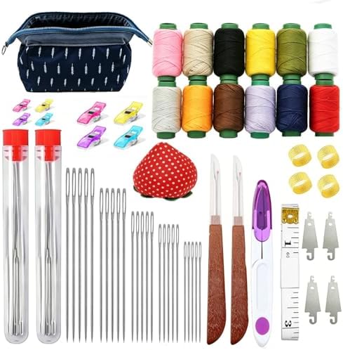 86PCS Sewing Kit for Adults, Complete Hand Sewing Supplies with Storage Bag by Unknown