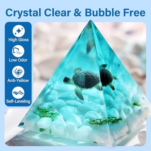 LET'S RESIN Epoxy Resin Kits and Molds Complete Set and All-Inclusive Keychain Making Kit - Image 2