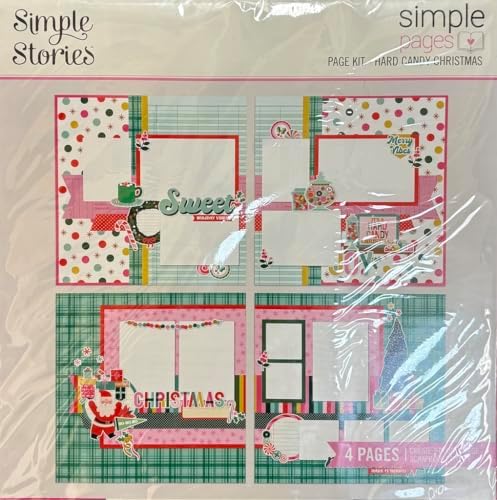 Hard Candy Christmas - Simple Pages Page Kit by Simple+Stories