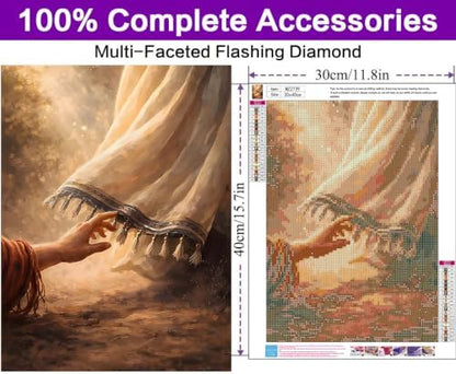 Diamond Art Kits for Adults, Christian Diamond Art Painting Kits for Adults - Image 5