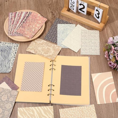 180 Sheets Aesthetic Scrapbook Papers Retro Junk Journal Decorative Vintage Journaling Supplies Craft Paper Kit for DIY Collage Scrapbooking Travel Diary Embellishment Memory Book Room Decor - Image 4