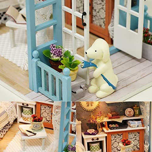 DIY Miniature House Kit with Furniture for Kids Teens Adults Aged 14+ - Image 6