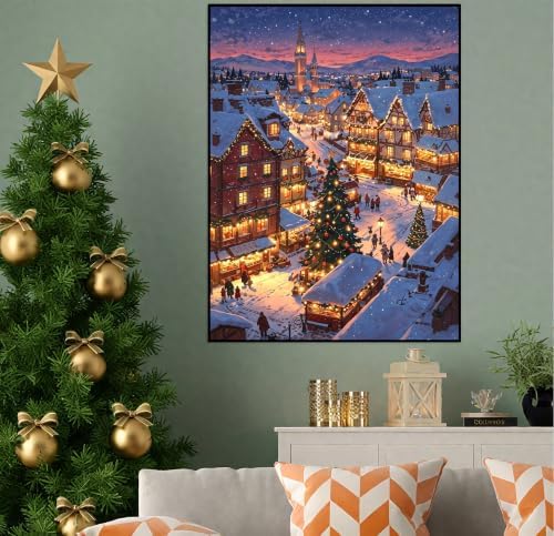 Christmas Diamond Art Kits for Adults, Diamond Art Painting Kits for Adults - Image 2