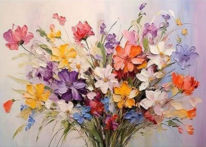 OJTOYART Colored Bouquet Paint by Numbers Kit for Adults Beginner,Adult Paintby Number Kits on Canvas, DIY Acrylic Simple Paints by Number Kits for Home Wall Decor 16 X 20 inch by Unknown