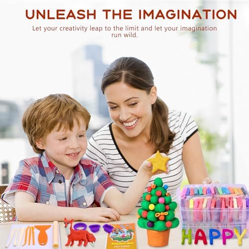 IGaiety Polymer Clay Kit for Kids, 110 Colors Oven Bake Clay - Image 3