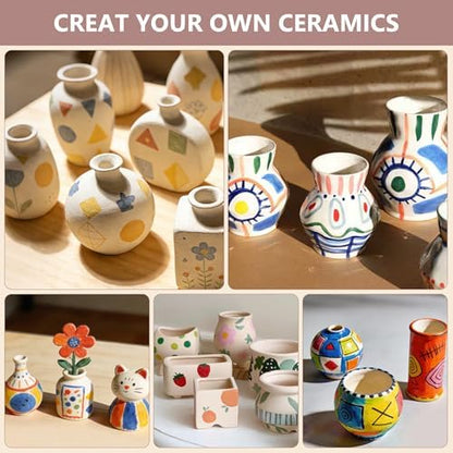 Air Dry Clay Kit for Adults - Complete Pottery Starter Set with Tools - Image 6