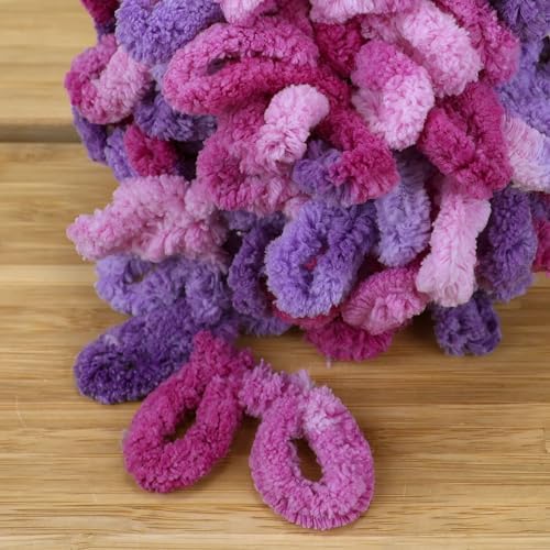 JubileeYarn Fun Finger Loops Yarn, Nyx, 6 Skeins - Image 2