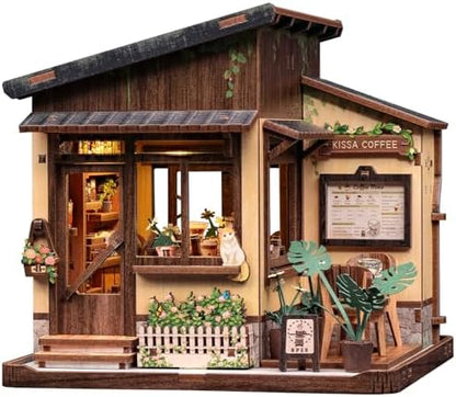 Fsolis Japanese Miniature House - DIY Book Nook Kit by FsolisDIYDollhouse