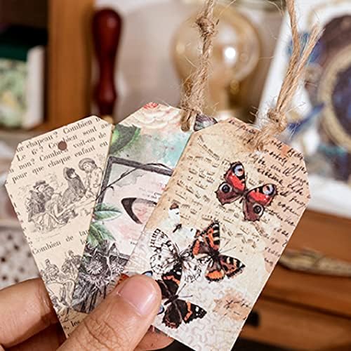 Vintage Scrapbooking Supplies Kit 83PCS Vintage Stickers for Journaling - Image 7